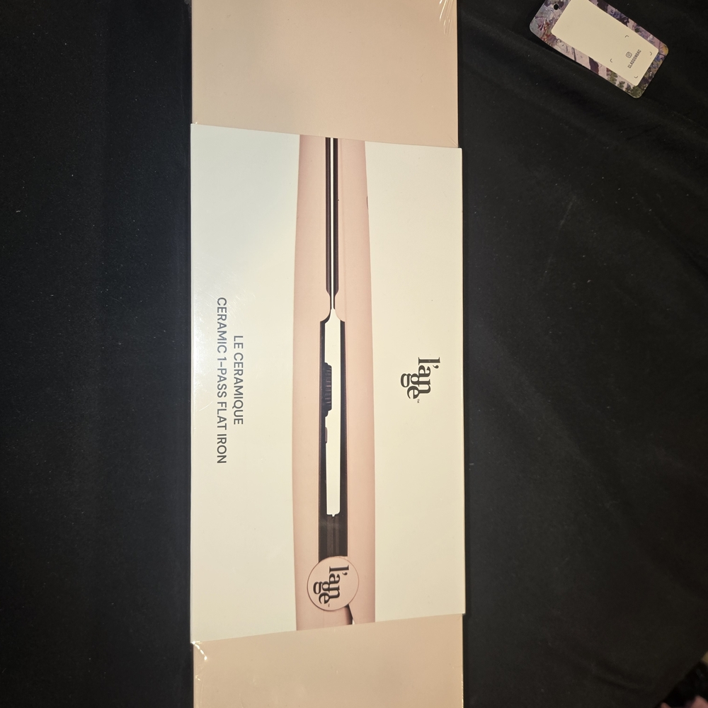 Lange Pink Ceramic Flat Iron